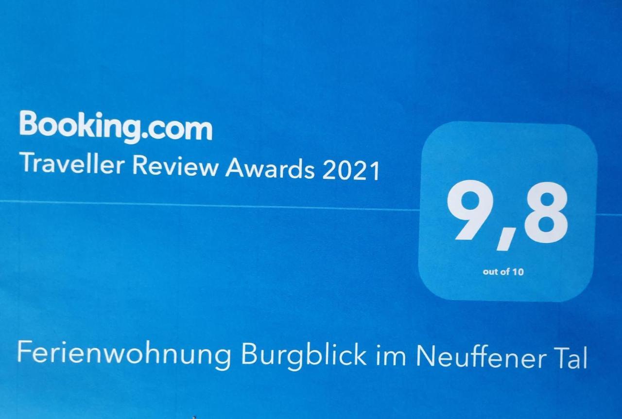 Ferienwohnung Burgblick Im Neuffener Tal Mit Sauna Und Wallbox Frickenhausen  Экстерьер фото